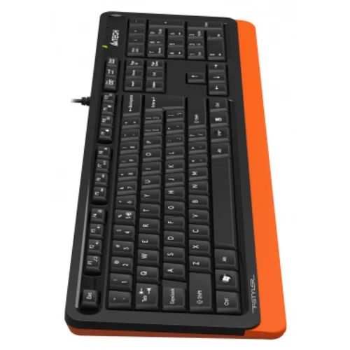 Клавиатура A4Tech Fstyler FKS10 черный/оранжевый USB Клавиатура A4Tech Fstyler FKS10 черный/оранжевый USB